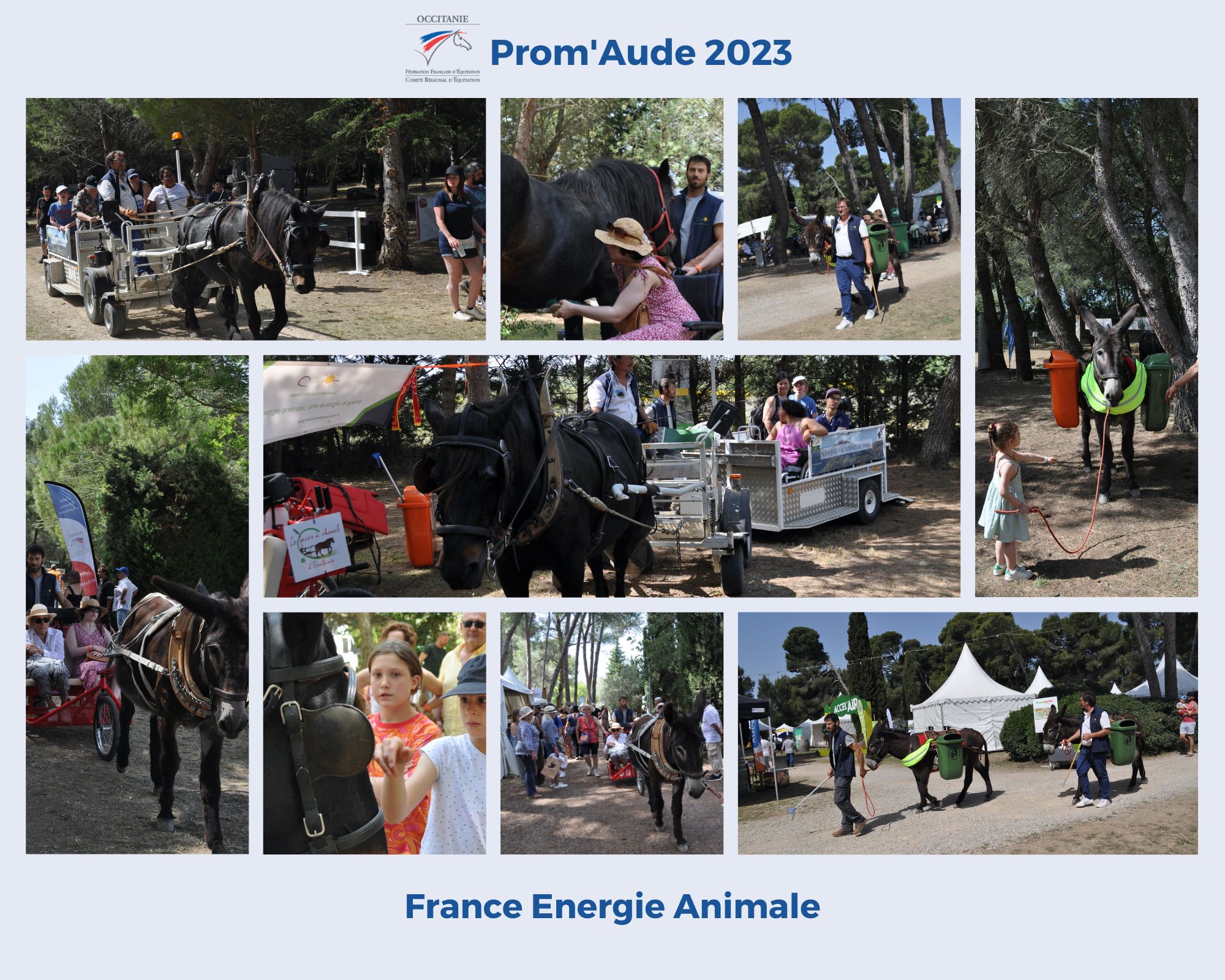 Photos France Energie Animale Prom'Aude 2023